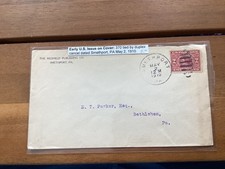 ICOLLECTZONE  US Postal History #370  tied to 1910 PA Cover (C800)
