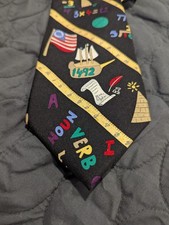 Save The Children Mens Dress Tie Teacher's Lessons