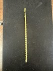 Genuine Estate Vintage 4.5 Grams 4.2mm Bracelet 14k Yellow Gold Solid Link