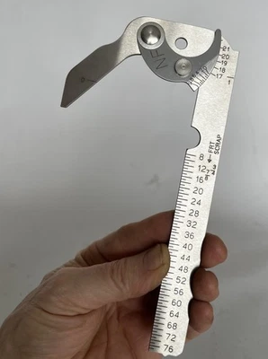 Railroad AAR Steel Wheel Gage S-630 Precision Gage & Tool Q14.11-35 Made in USA - Image 1 of 4