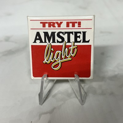 Amstel Light Button ''Try It!'' Wincraft Inc Made In USA
