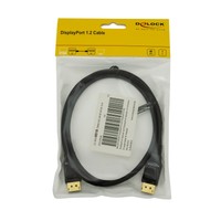 Delock Kabel Displayport 1.2 Stecker &Gt- Displayport Stecker 4K 1M
