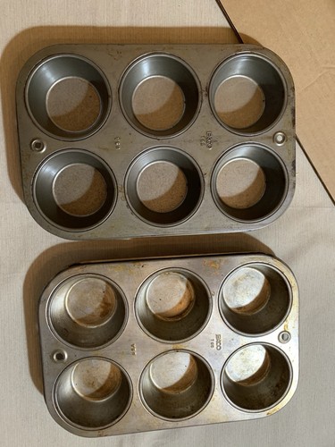 Ekco T-60 Muffinformen - 2er Set 6 Tassen Dosen