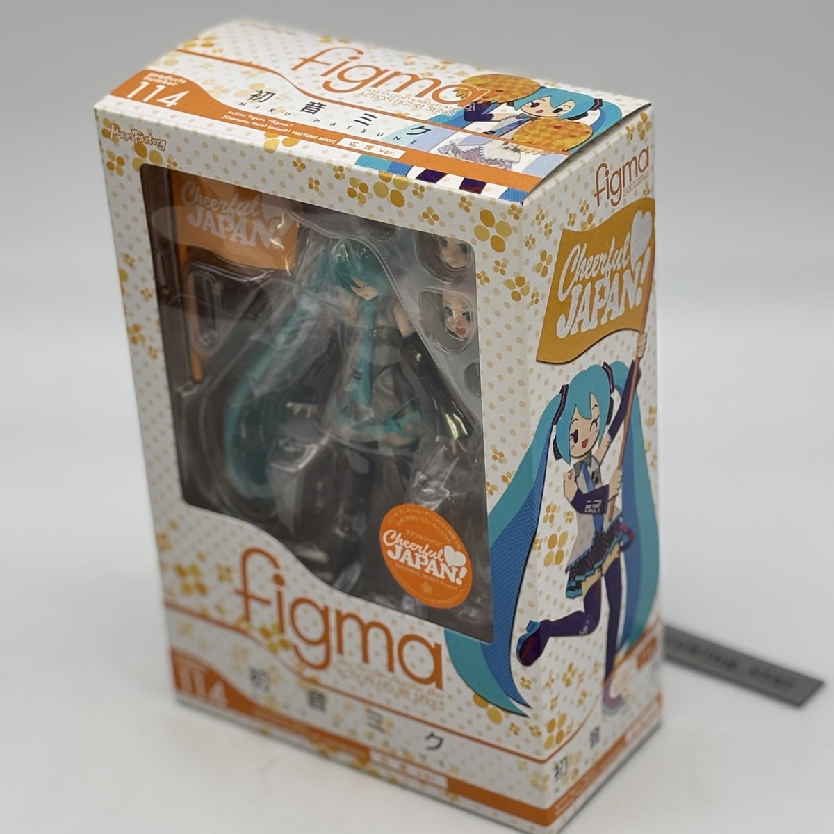 Cheerful JAPAN! figma 114 初音ミク 応援ver 未開封 Amazon | Cheerful JAPAN! figma 114 初音ミク 応援ver