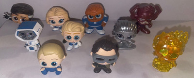 Disney Doorables Marvel The Fantastic 4: First Steps - Set of 10 GALACTUS, Etc