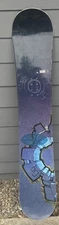 GNU Carbon High Beam 156cm Snowboard Made In The USA