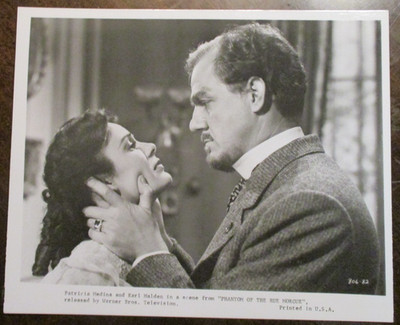 PRESS PROMO PHOTO PHANTOM OF THE RUE MORGUE KARL MALDEN & PATRICIA MEDINA T189