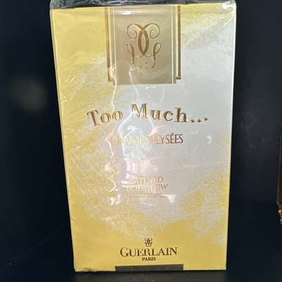 #ad Too Much Champs Elysees By Guerlain Satined Body Dew Spray 3.4 Oz 100ml $159.00