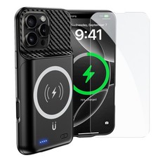 10000mAh Wireless Battery Case for iPhone 15 16 17 Pro Max Charging Power Bank