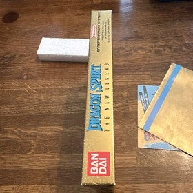Dragon Spirit: The New Legend NES 1990 Tested CIB Manual MINT