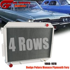 4 Rows Radiator For 1966-1970 Dodge Polara Monaco Plymouth Fury 7.2l 440 Engine 4 Rows Radiator For 1966-1970 Dodge Polara Monaco Plymouth Fury 7.2l 440 Engine