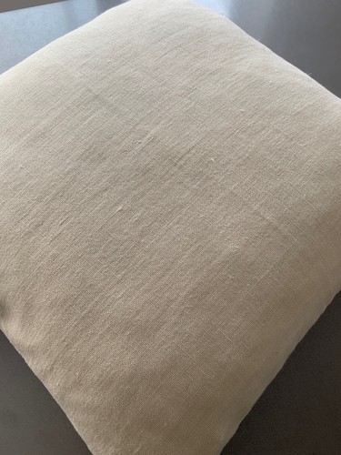 Fundas de Cojín 55cm x 55cm Zoffany Lino Pato Huevo Neutro - Imagen 3 de 5