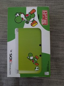 Nintendo 3DS XL Yoshi Edition Console Handheld System Complete W/ Power