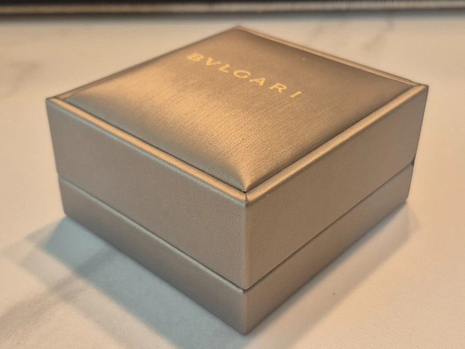 Authentic BULGARI necklace box | EMPTY BOX ONLY | L 10 x W 10 x H 6 cm - Image 3 of 4