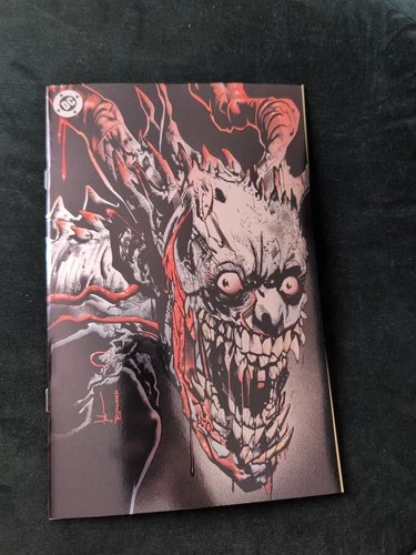 ABSOLUTE BATMAN #15 FOIL VIRGIN  SECOND PRINTING JOCK JOKER  VARIANT 1