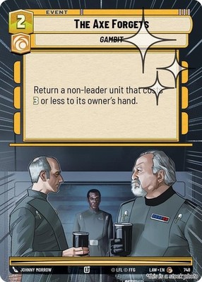 The Axe Forgets (Hyperspace Foil) [LAW - 748] A Lawless Time NM - Common C Foil