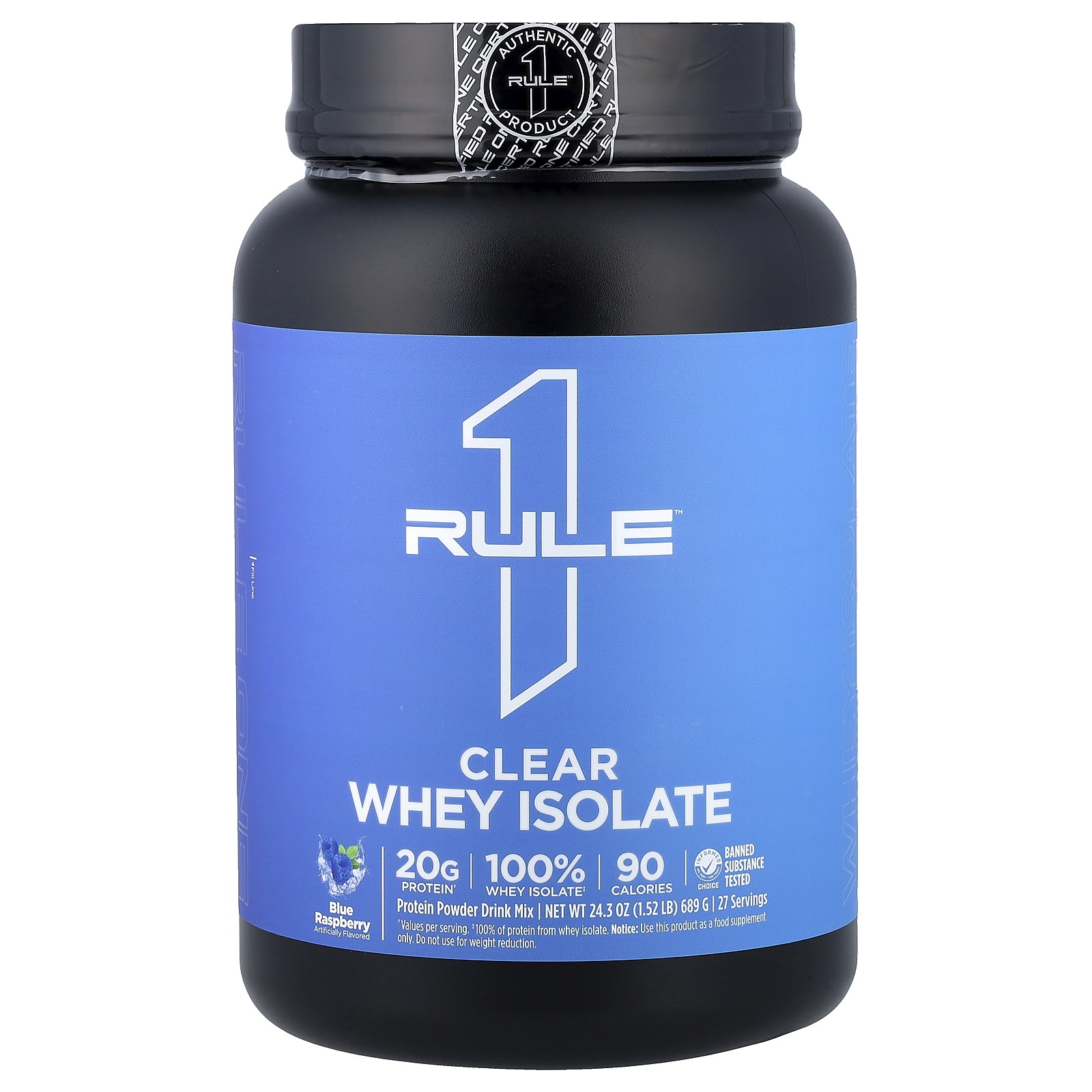 Clear Whey Isolate Blue Raspberry 152 lb 689 g 11490₽