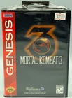 Mortal Kombat 3 Sega Genesis Clamshell Case W/ Hangtab Sealed New Authentic