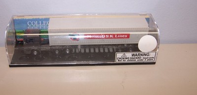 1998 Smart Toys - Mitsui OSK Lines Semi Tractor Trailer 1:87 Ho Scale With Case