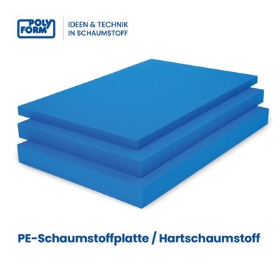 Shadow Board Hartschaumstoff Werkzeugeinlage blau 10-60 mm stark