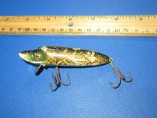 Heddon Dowagiac Smaller Vamp Wood Glass Eyes