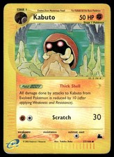 Pokemon Cards Kabuto 37/144 Reverse Holo Skyridge Uncommon HP on eBay