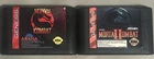 Mortal Kombat & Mortal Kombat II Bundle – Sega Genesis – Tested Authentic Carts