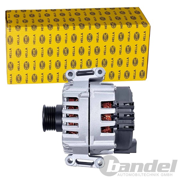 Hella Lichtmaschine Generator 180A Passend FüR MERCEDES-BENZ C-KLASSE CLS-image