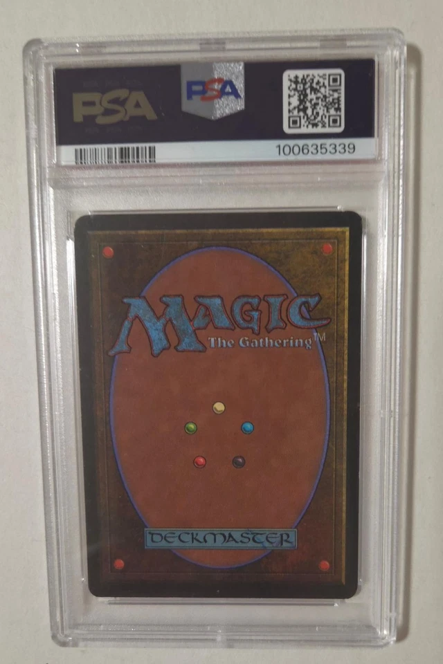 MTG Revised  Rare Dual Land PLATEAU  1994 Magic the Gathering  PSA 6 EX-MT - Image 2 of 2