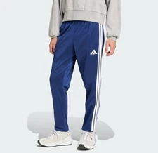 Adidas men 3-Stripes Tricot Regular Tapered Track Pants - Medium