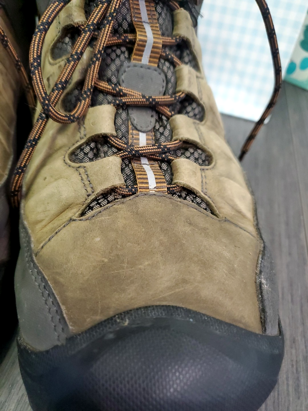 Stivali da trekking KEEN Targhee II Mid impermeabili da uomo taglia 11 pelle marrone 1017787