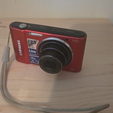 Samsung ST66 Compact Digital Camera 16.1MP Red 5x Zoom f/2.5 3" USB Flash