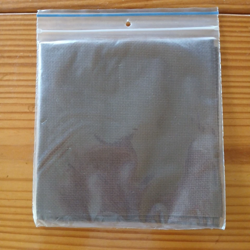 Cross Stitch Charles Craft Hardanger fabric 18 ct Brown 18"x12" Sealed - Image 3 of 3