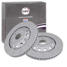 2x A.B.S. BREMSSCHEIBEN 370mm VORNE passend für AUDI TT CUPRA ATECA FORMENTOR