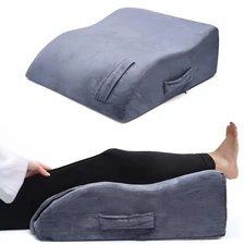 8" Leg Pillow, Leg Elevating Pillow for Sleeping, Swelling, Pain Relief and P...