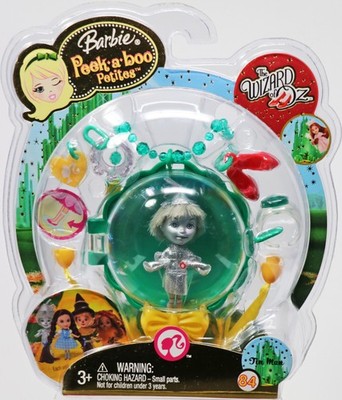 Barbie Peek A Boo Petites The Wizard of Oz Tin Man Doll Set - N5784 NRFP 2008