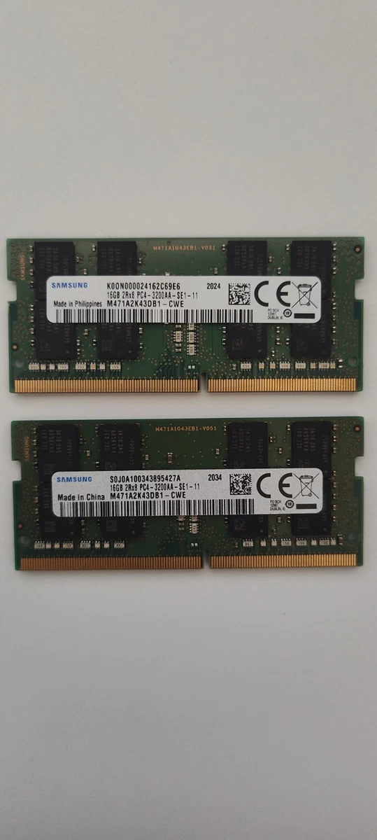 Samsung DDR4 SDRAM 32 GB Total Capacity Memory (RAM) for sale - eBay