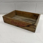 ORIGINAL RETRO VINTAGE Coke Coca Cola Drink Crate Art Mancave Garage Cafe Bottle