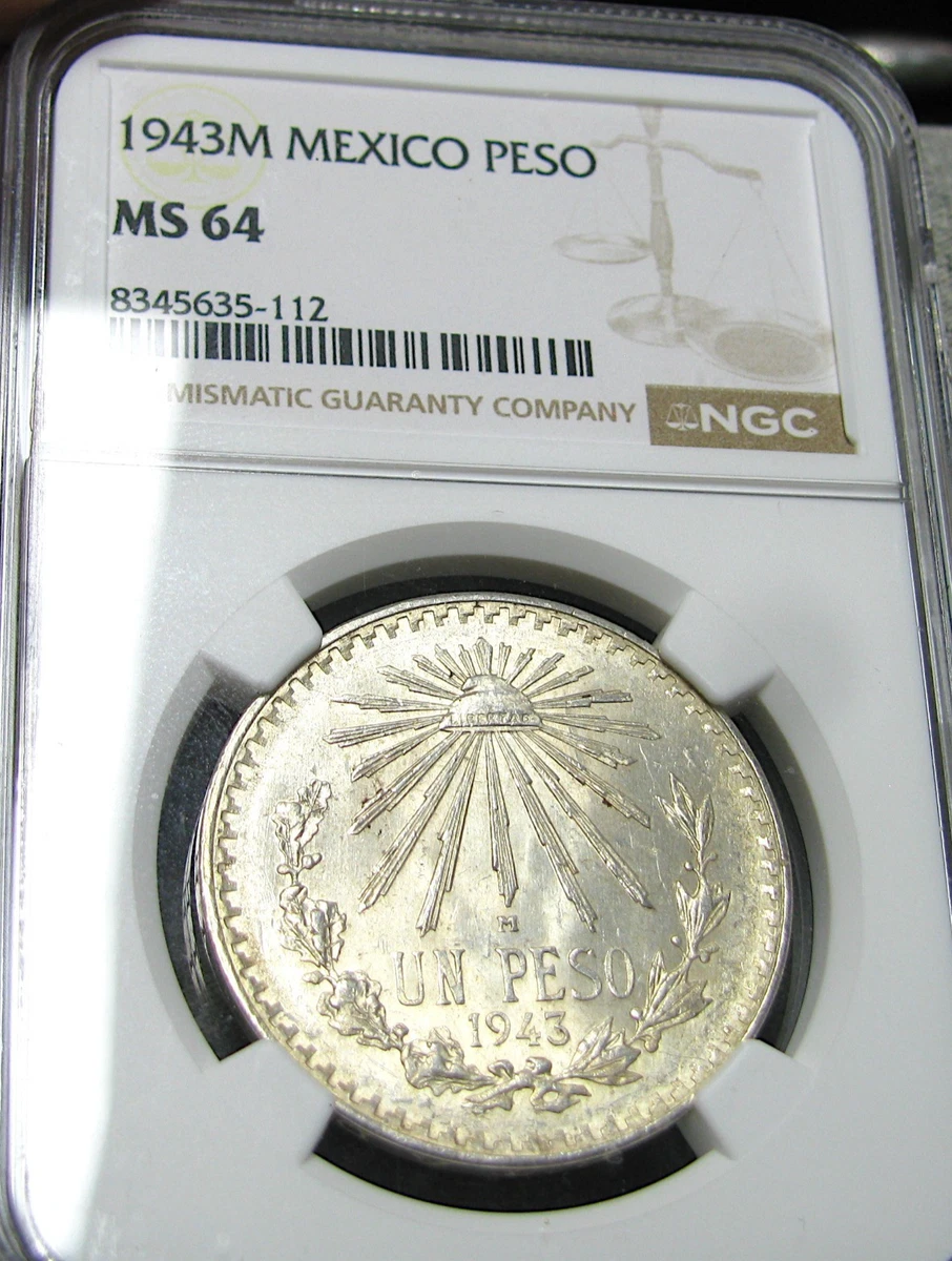 1 Peso Silver NGC Certified Mexican Coins (1905-Now) for sale | eBay