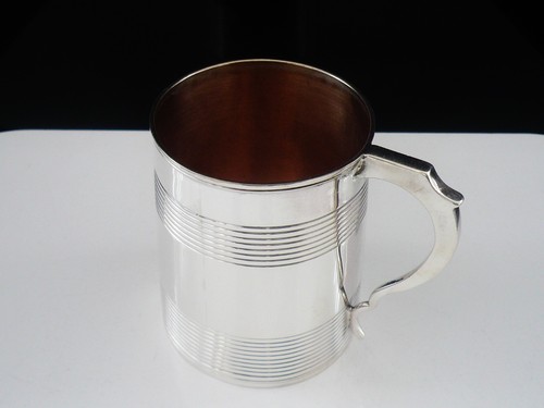 Antique Sterling Silver Tankard, Elizabeth Morley, Hallmarked London 1811 - Picture 5 of 12