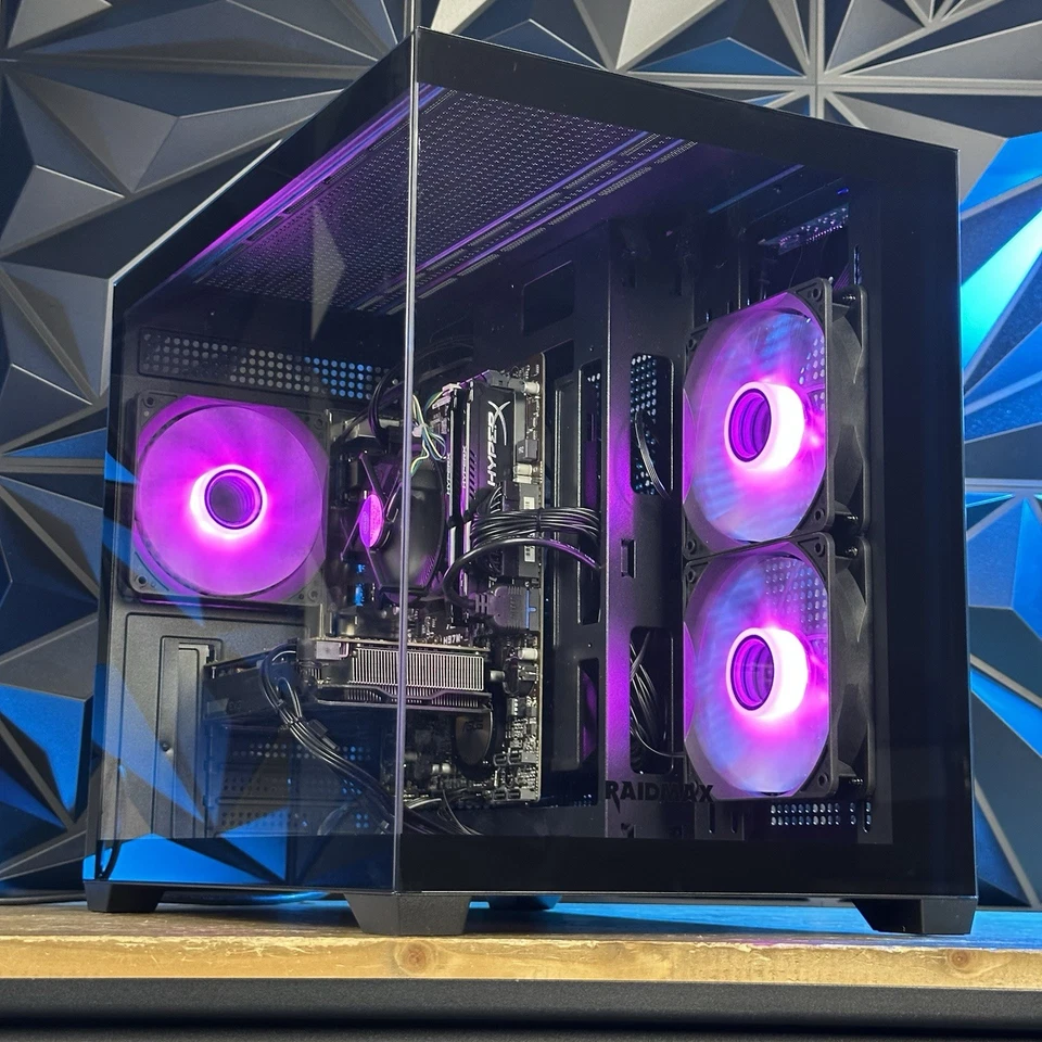 Custom Build ARGB Desktop i7 PC 32GB RAM 2TB SSD RTX 5060 Win11 GAMING READY - Image 2 of 4