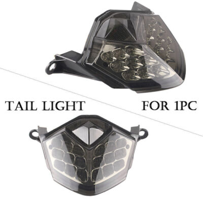 ちび LED Rear Brake Tail light Turn Signal for Kawasaki Ninja ZX6R 636