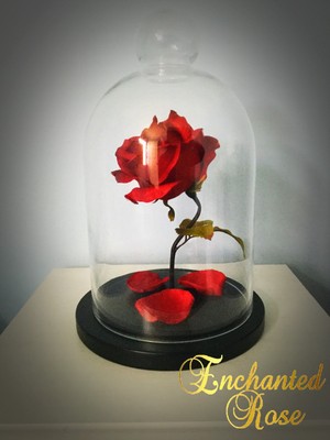 Beauty and the beast enchanted rose. | eBay