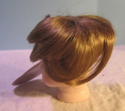 Vintage Light brown  AUBURN  SIZE 10 PLAYHOUSE doll TODDLER  wig STYLE MICHAEL