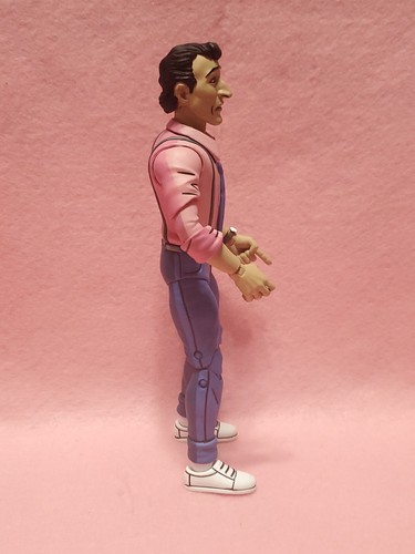 TMNT VERNON FENWICK ACTION FIGURE HAS ACCESSORIES CATWOMAN FROM CHANNEL 6 NECA - Picture 4 of 6