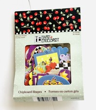 NEW Mary Engelbreit Chipboard Shapes SEALED craft lot 30 pieces assorted designs