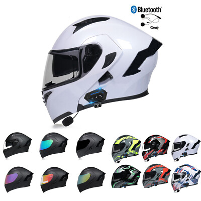 Motorcycle Moto Helmet Intercom Bluetooth Headset Wireless Interphone Earphone