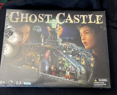 Ghost Castle: Enter If You Dare! Board Game Complete for 6+ Family, 2-6 Players
