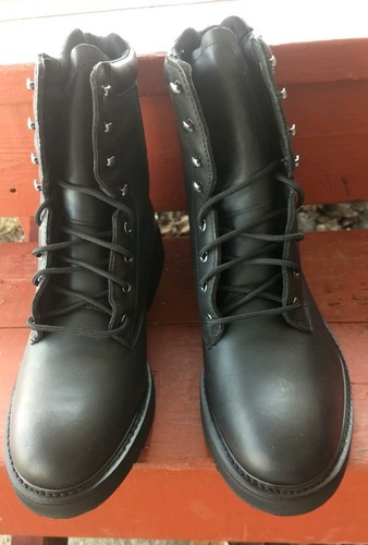 extra wide pull on work boots