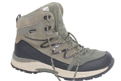 Wanderschuhe leicht Gr. 43 TenTex Herren / Damen grün boots Textil/ Leder Gr. 42